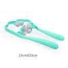Deep Neck Massage: Dual Trigger Point Roller for Hand Pressure Relief