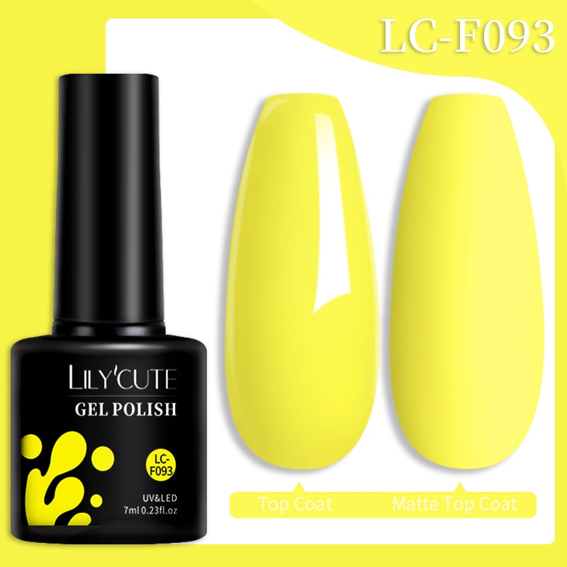 LILYCUTE 7ML Nail Gel Polish Glitter Sequins Gel