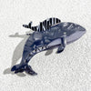 Creative Funny Acetate Tortoise Sturgeon Fish Shark Hairpin Oversize Marine Animal Barrettes Thick Hair Clip Claw Accessories