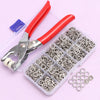 Versatile Snap Fastener Kit: 400-1200PCS for Your DIY Needs