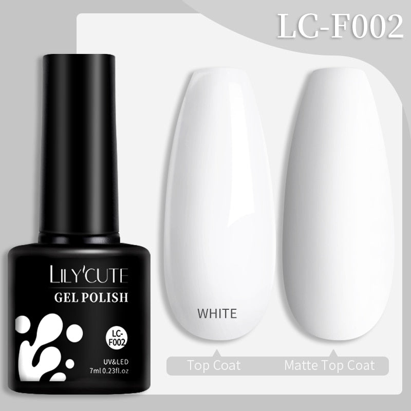 LILYCUTE 7ML Nail Gel Polish Glitter Sequins Gel