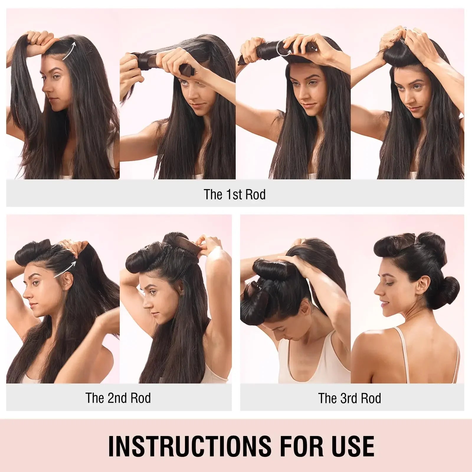 Heatless Hair Curlers Curling