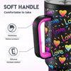 Cup with Lid leak-proof Sainless