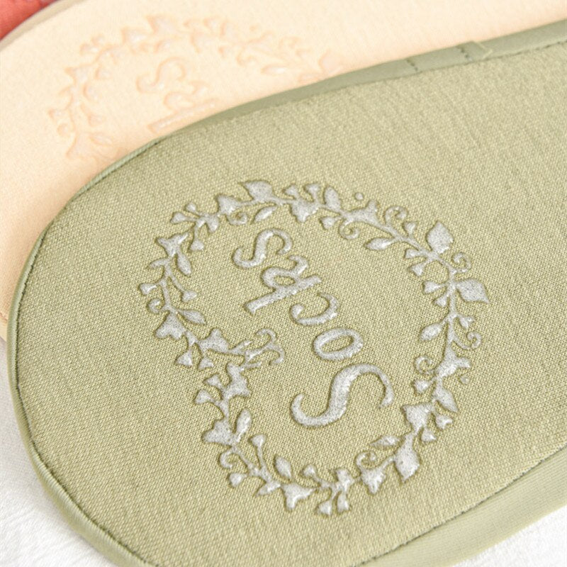 3 Pairs Silicone Anti-slip Cotton Socks - 2023 Summer