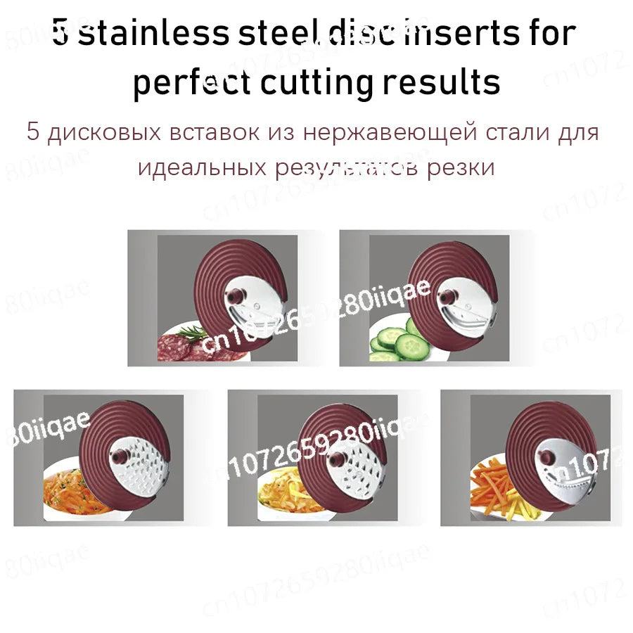 New Electric Salad Machine Household Vegetable Slicer