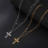 Load image into Gallery viewer, Timeless Faith: Stainless Steel Jesus Cross Pendant Necklace-for Women Men