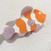Creative Funny Acetate Tortoise Sturgeon Fish Shark Hairpin Oversize Marine Animal Barrettes Thick Hair Clip Claw Accessories