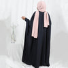 Stylish Plus Size Abaya: Elegant Muslim Maxi Dress for Casual and Eid Occasions