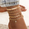 Butterfly Anklet: Stylish Summer Foot Accessory for Women. Perfect Gift