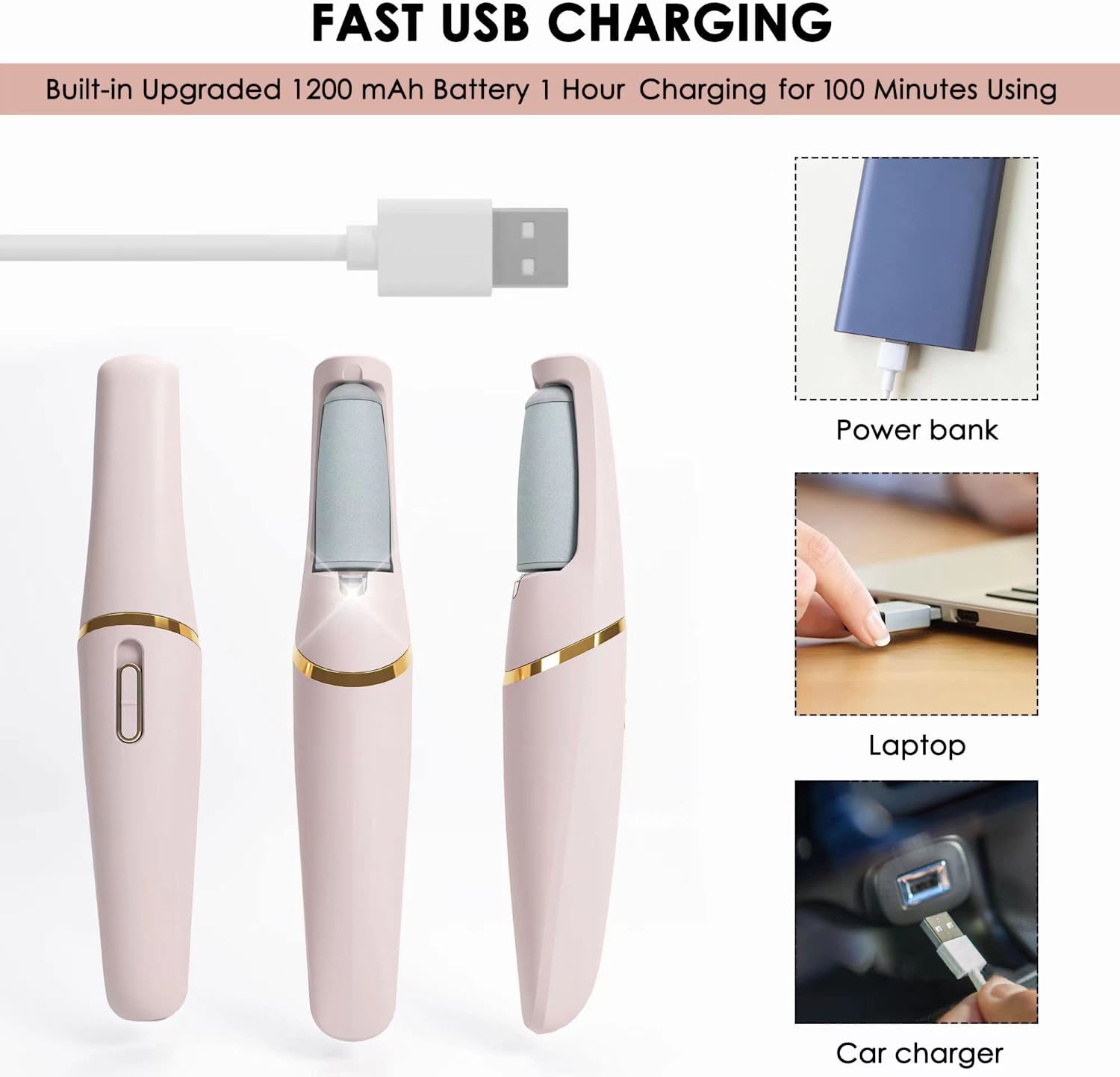 ProFoot Electric Callus Remover: Silky Smooth Feet in Seconds