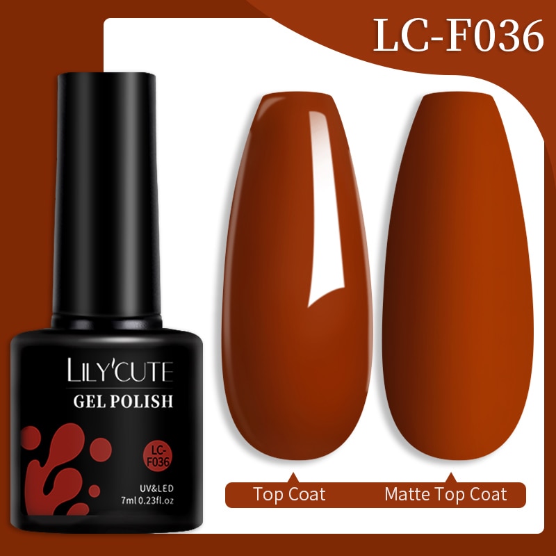 LILYCUTE 7ML Nail Gel Polish Glitter Sequins Gel