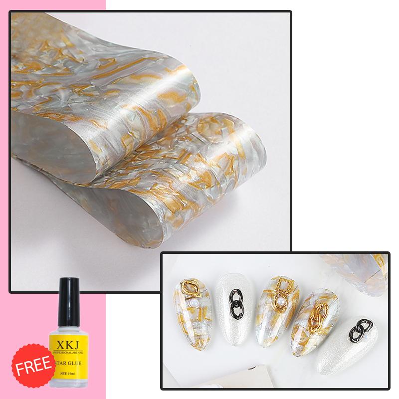 Marble Series Nail Foils