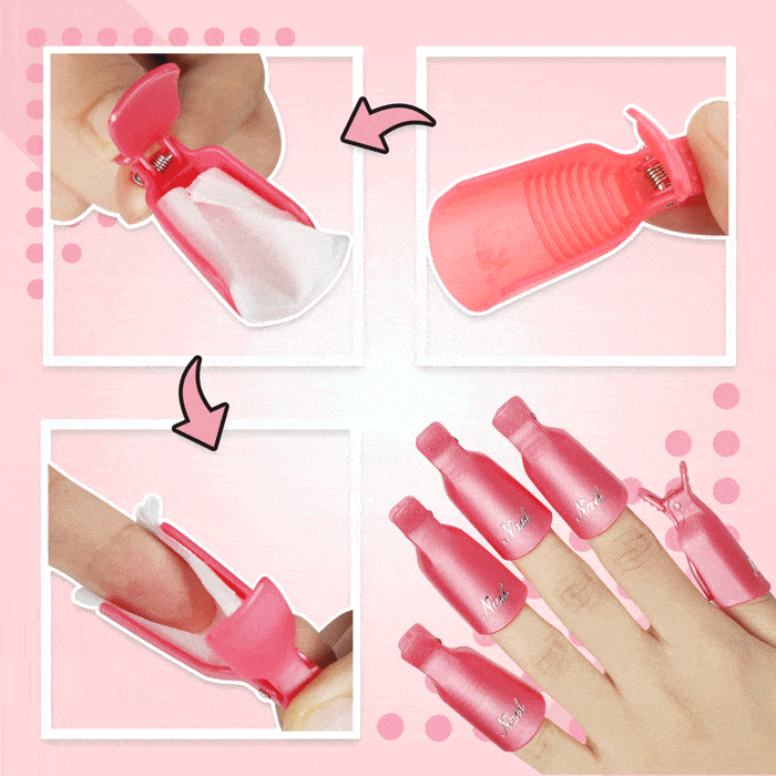 Reusable Nail Polish Clip