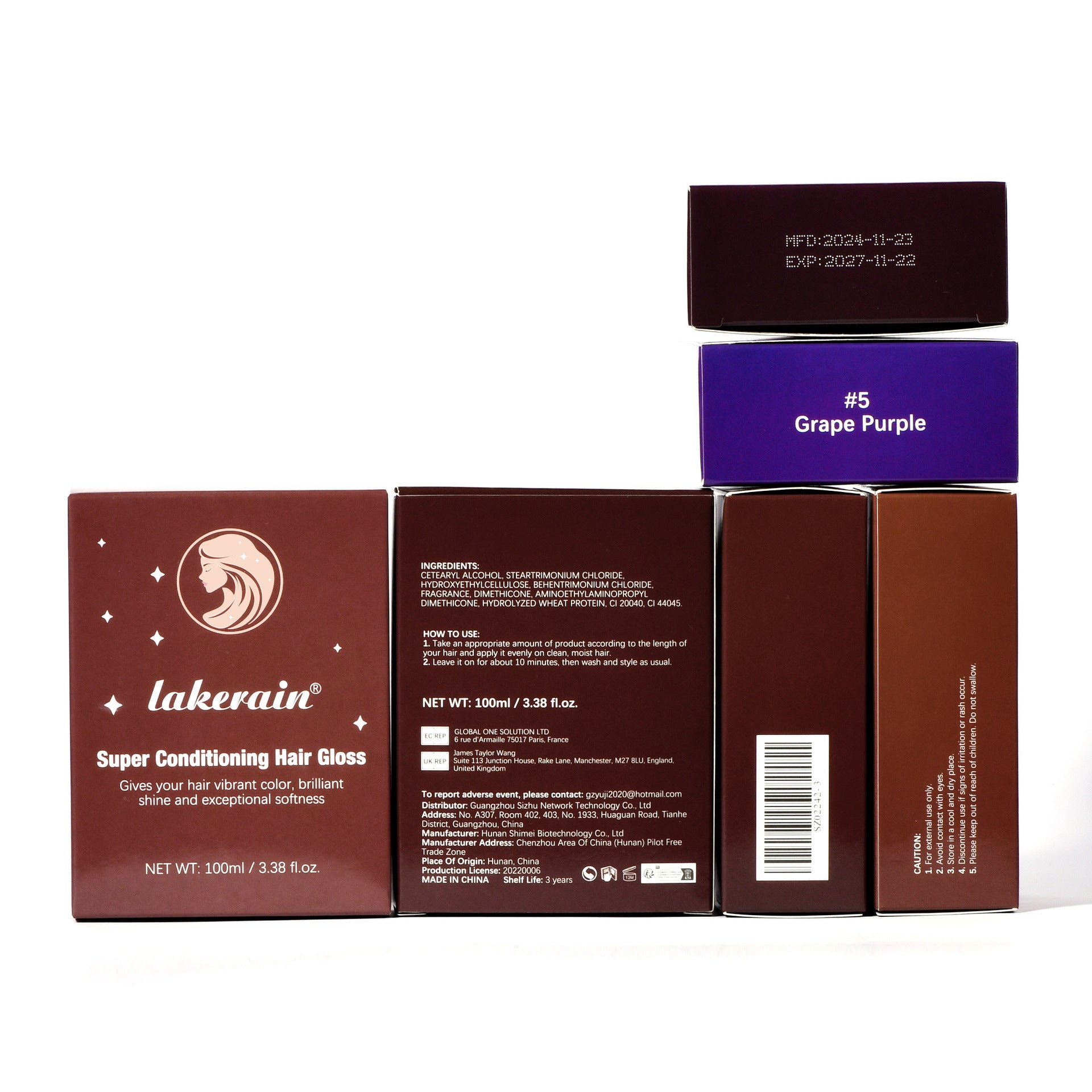 Soft Hair Moisturizing Brightening Hair Conditioner Stain