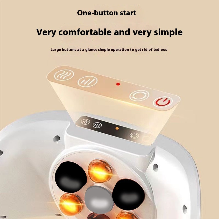 Stone Abdominal Massager Belt Moxibustion Heating Promoting Intestinal Creep