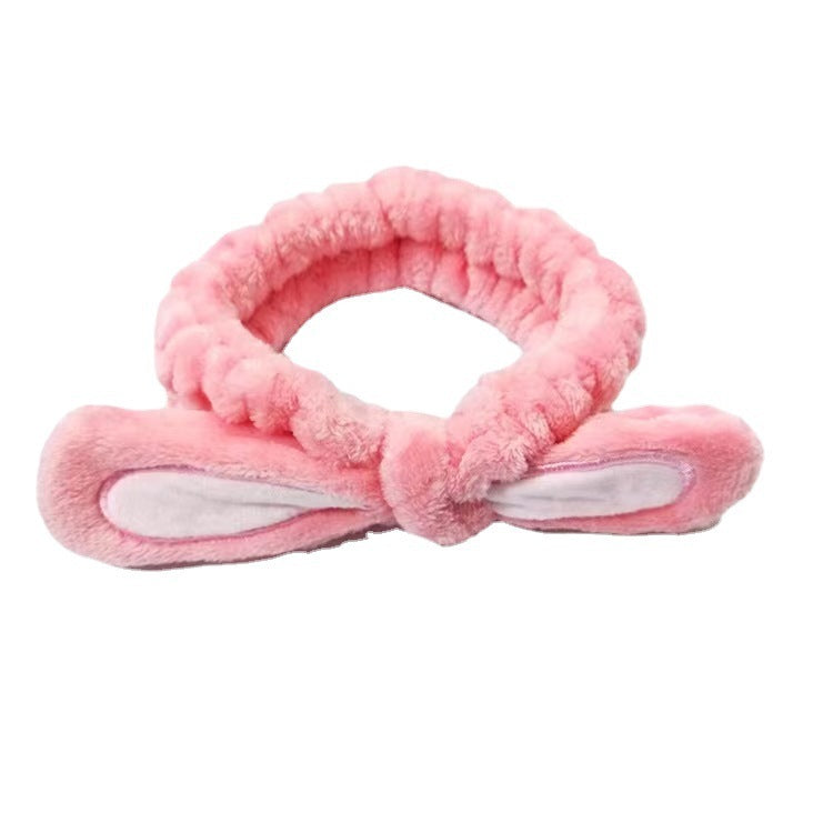 Rabbit Ears Face Wash Headband Female Headband
