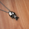 Domineering Hollow Skull Pendant Titanium Steel Stainless Steel Pendant