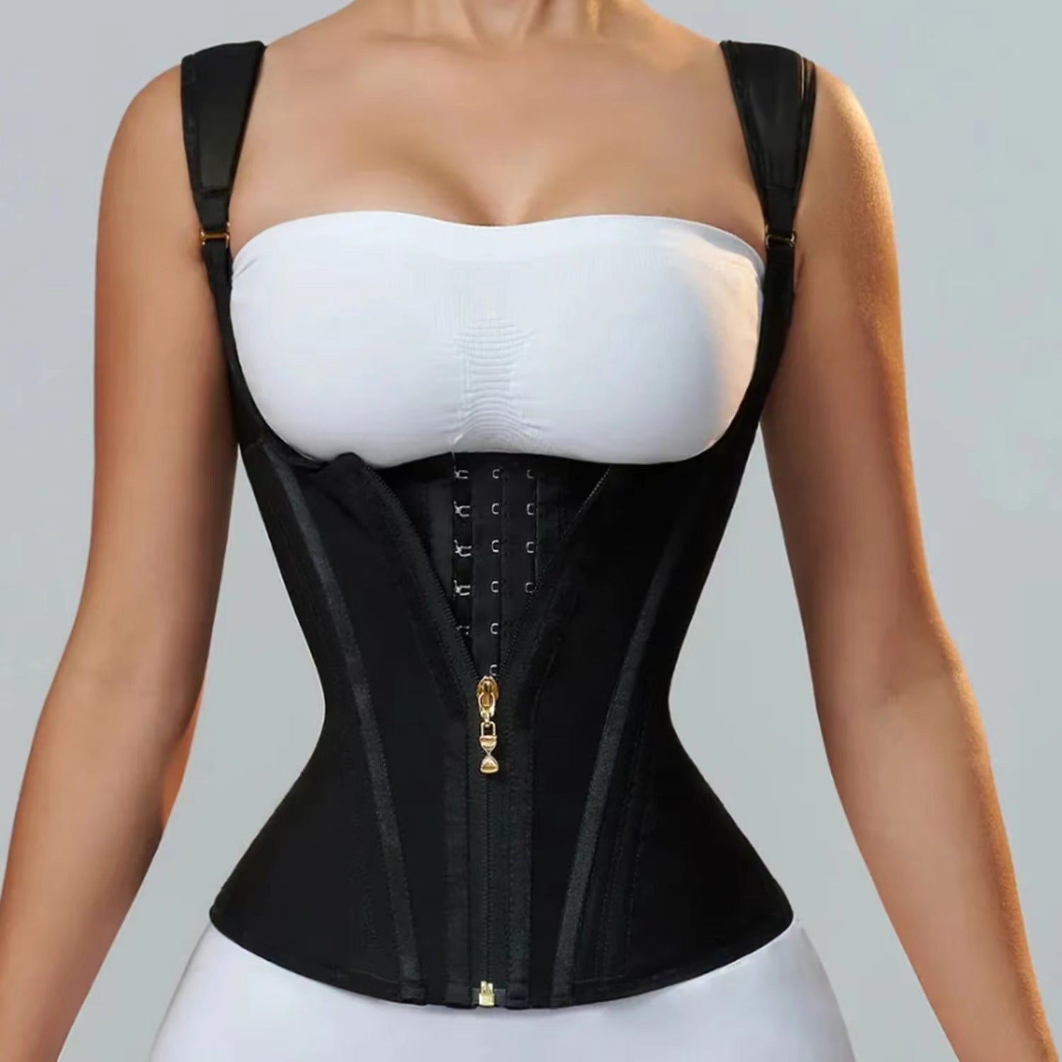 Women's Slimming Corset, Slimming Sheath, Sports Tank Top with Steel Boning
