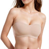Women's Strapless Bras Bandeau Style