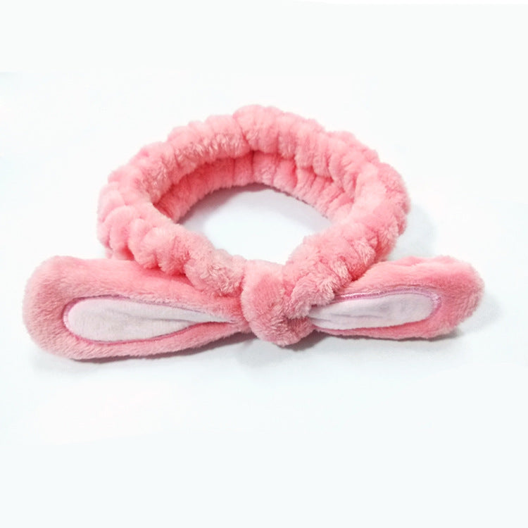 Rabbit Ears Face Wash Headband Female Headband