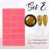 4D Sculpture Nail Art Mold Set