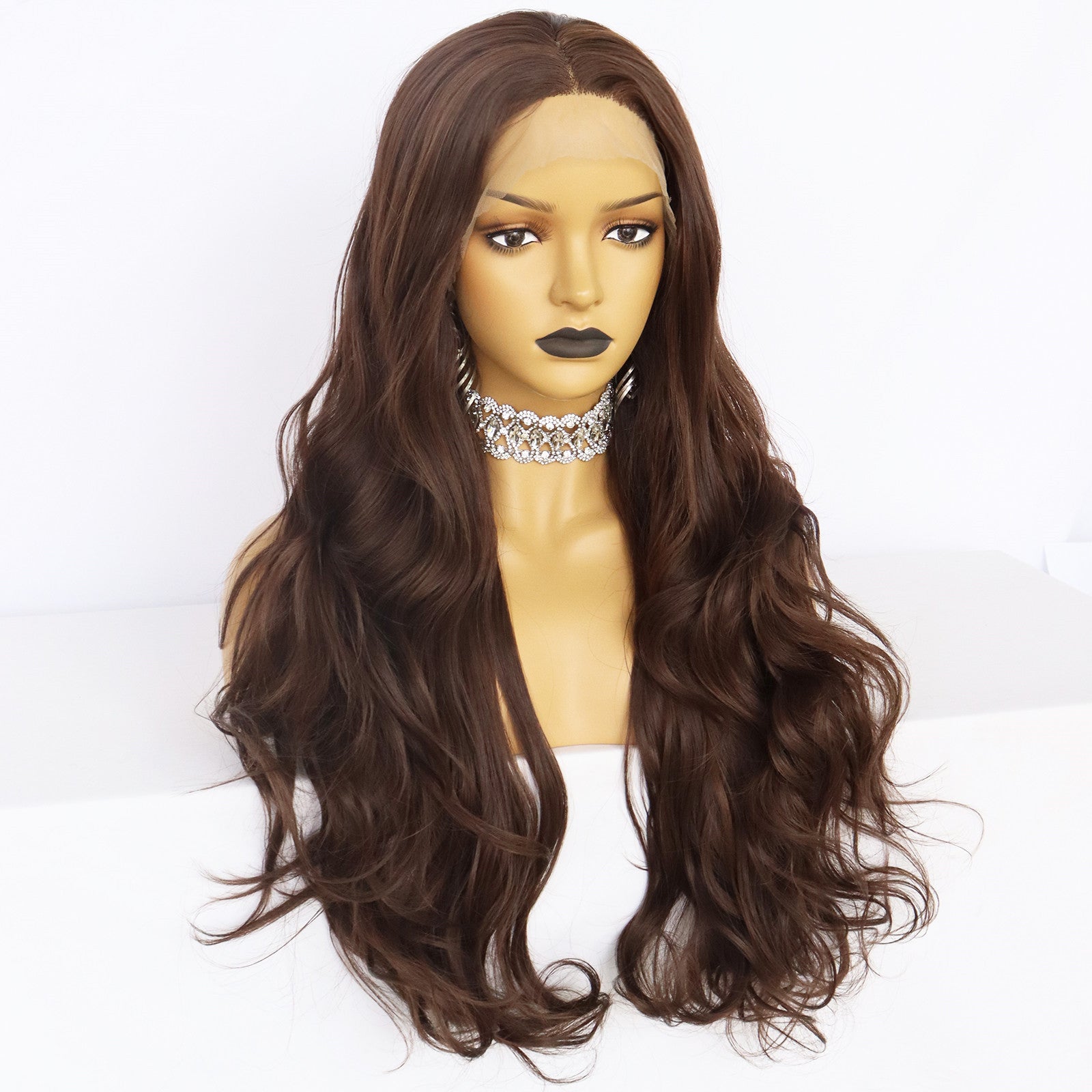 Chemical Fiber Front Lace Wig Headgear