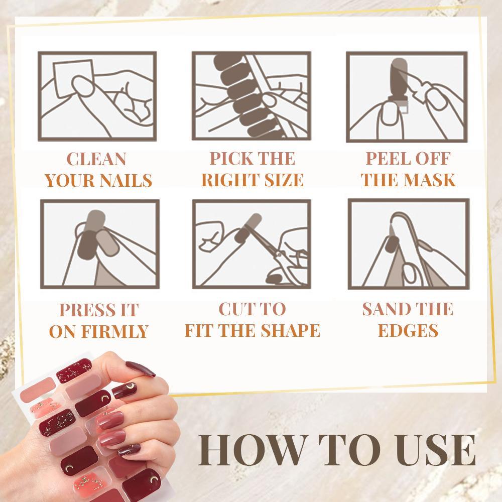 Nailirish™ Self-Adhesive Nail Stickers