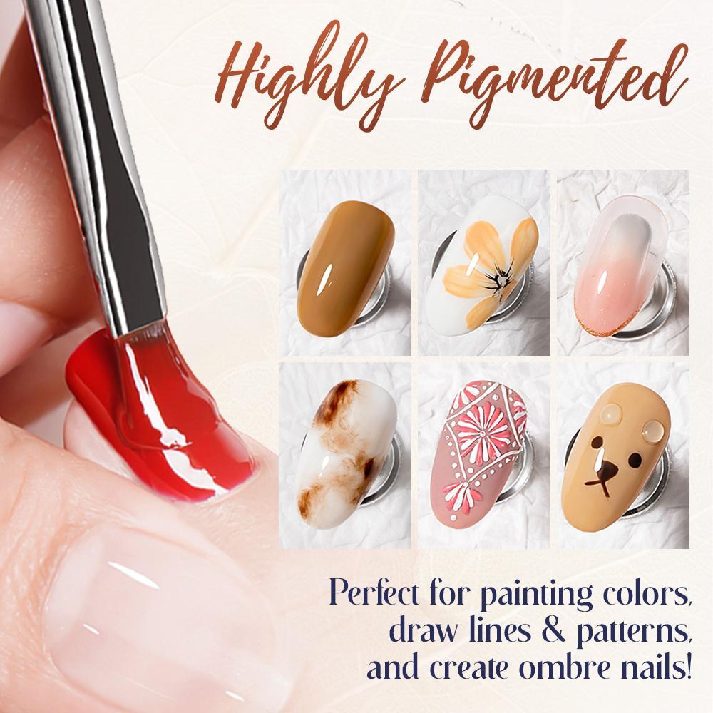 Tri Color Nail Gel Palette