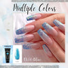 Glittery Poly Nail Gel