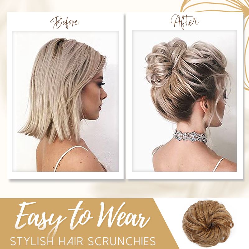 Easy-To-Wear Stylish Hair Scrunchies
