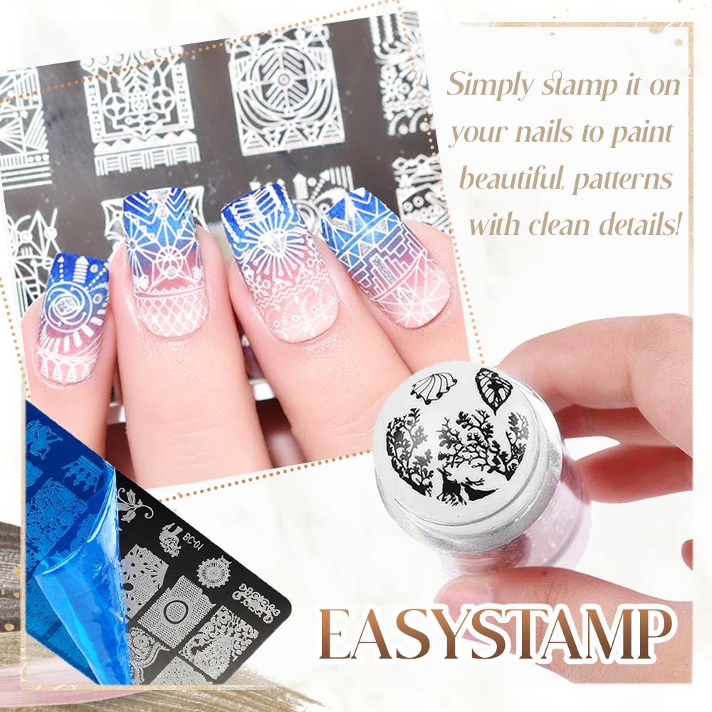Nail Stamper Scraper Set (126 Styles)