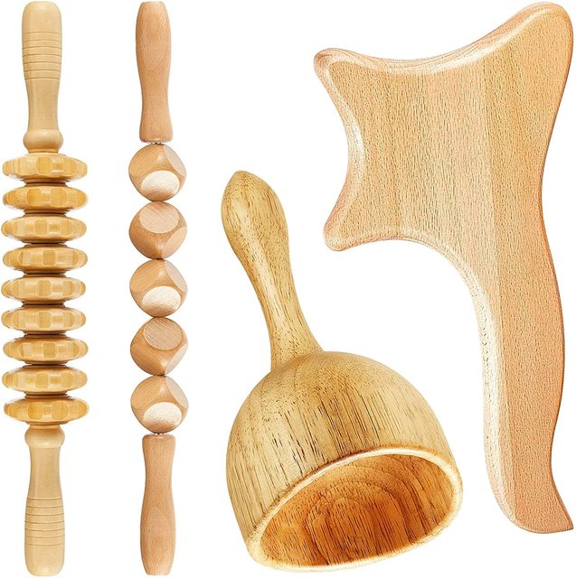 Wooden massage for pain relief
