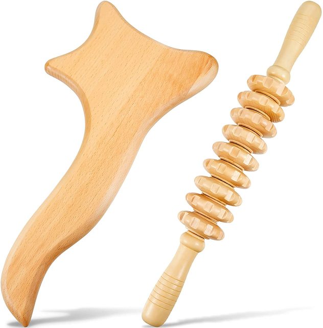 Wooden massage for pain relief