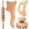 Wooden massage for pain relief