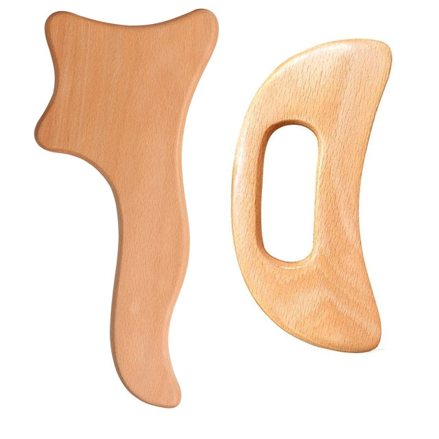 Wooden massage for pain relief