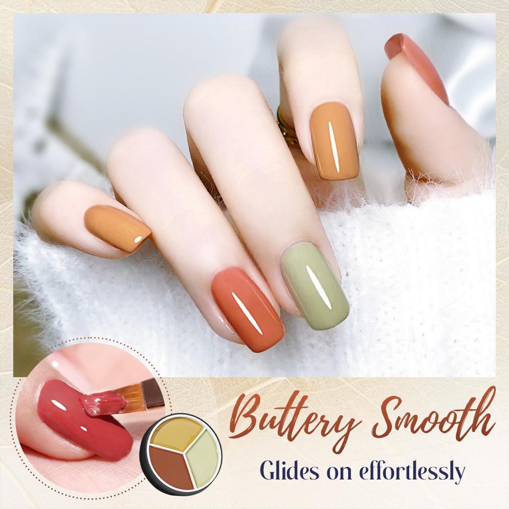 Tri Color Nail Gel Palette