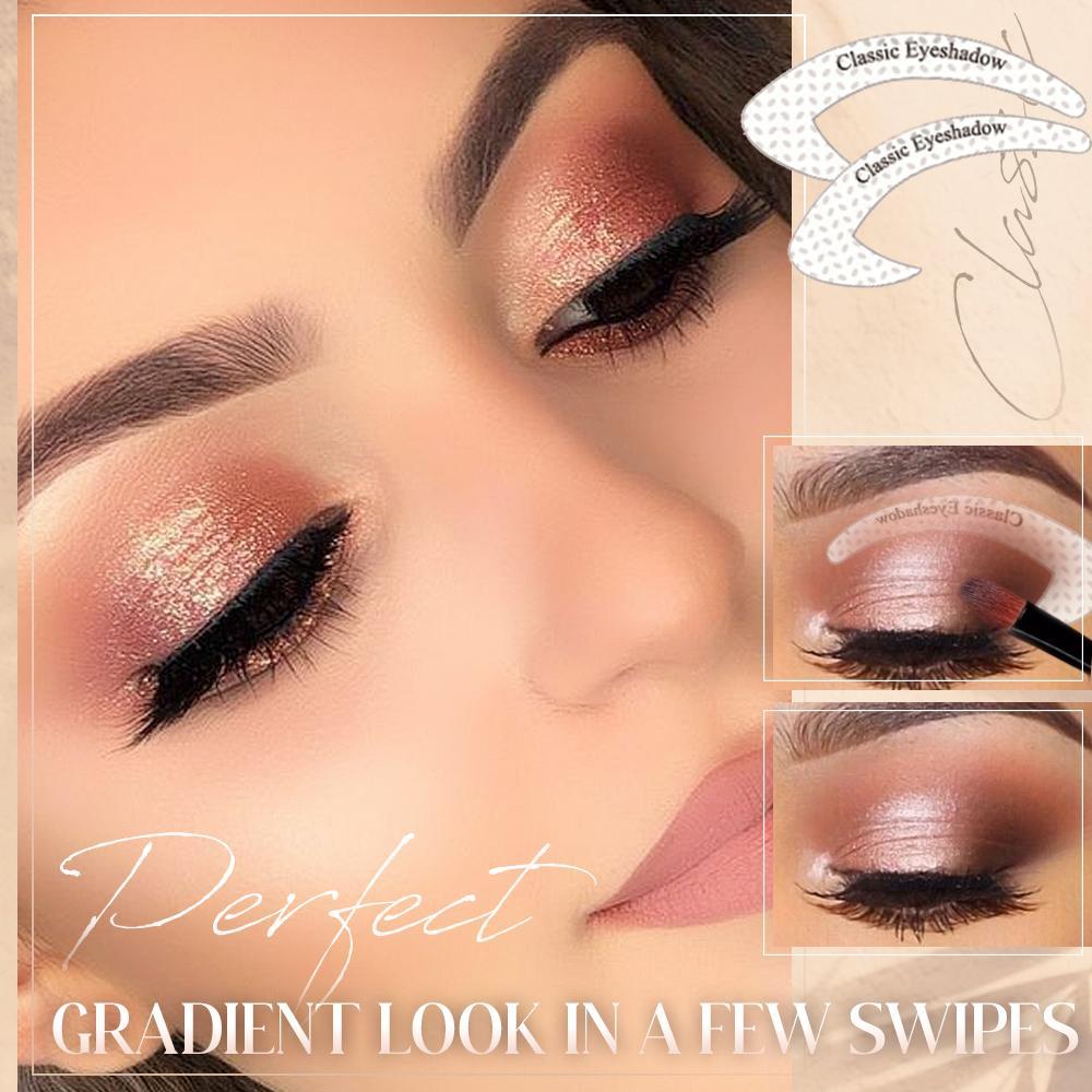 Effortless Perfect Eyeshadow Eyeliner Stencil