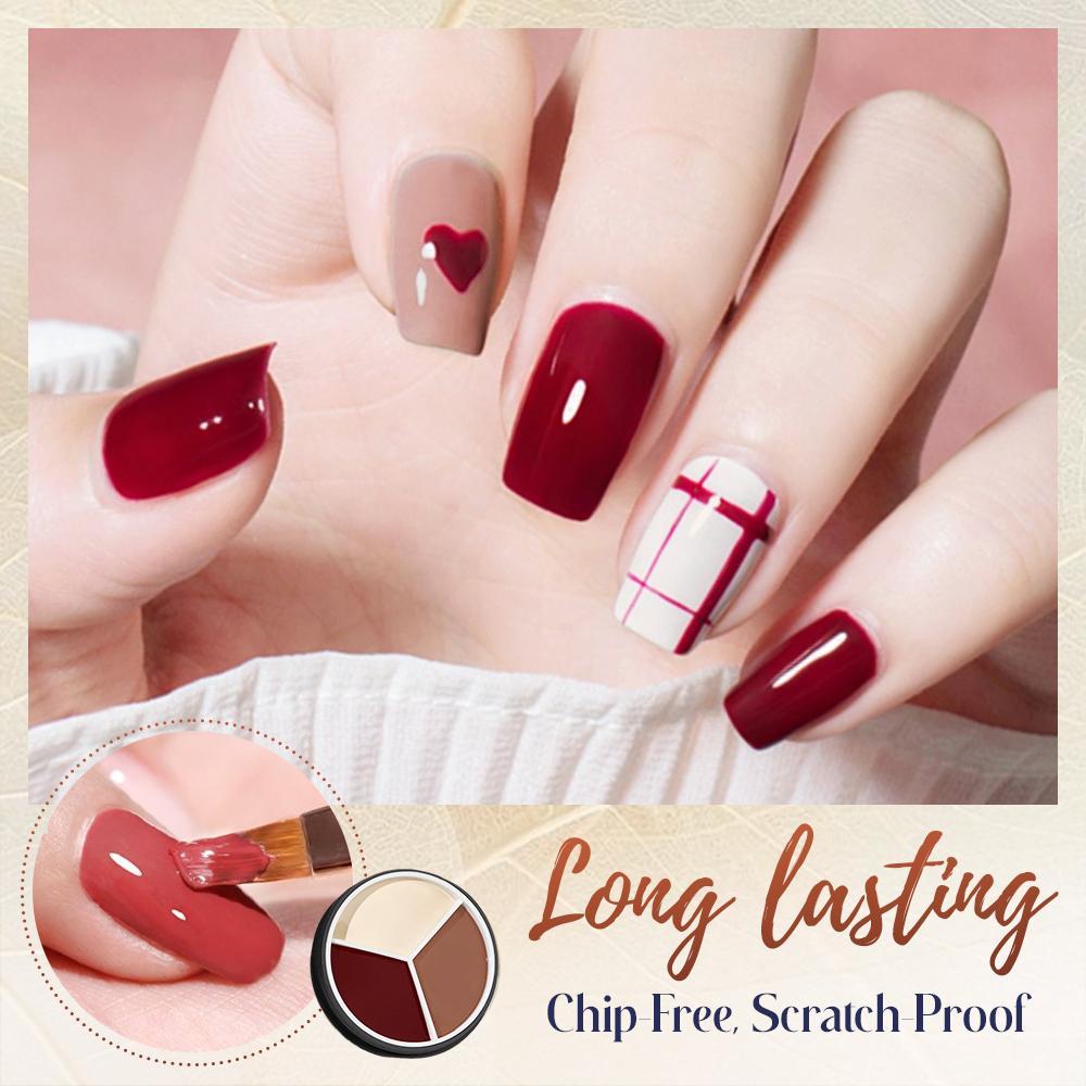 Tri Color Nail Gel Palette