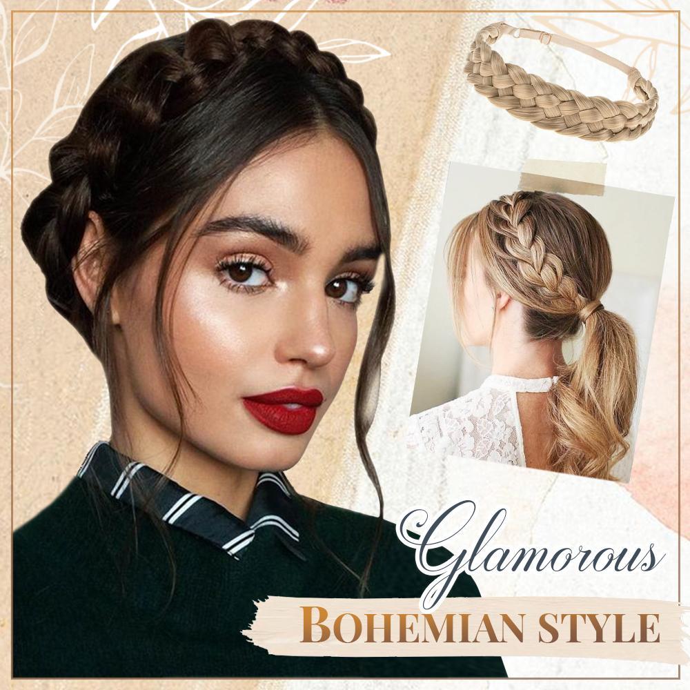 Classy Boho Braided Headband