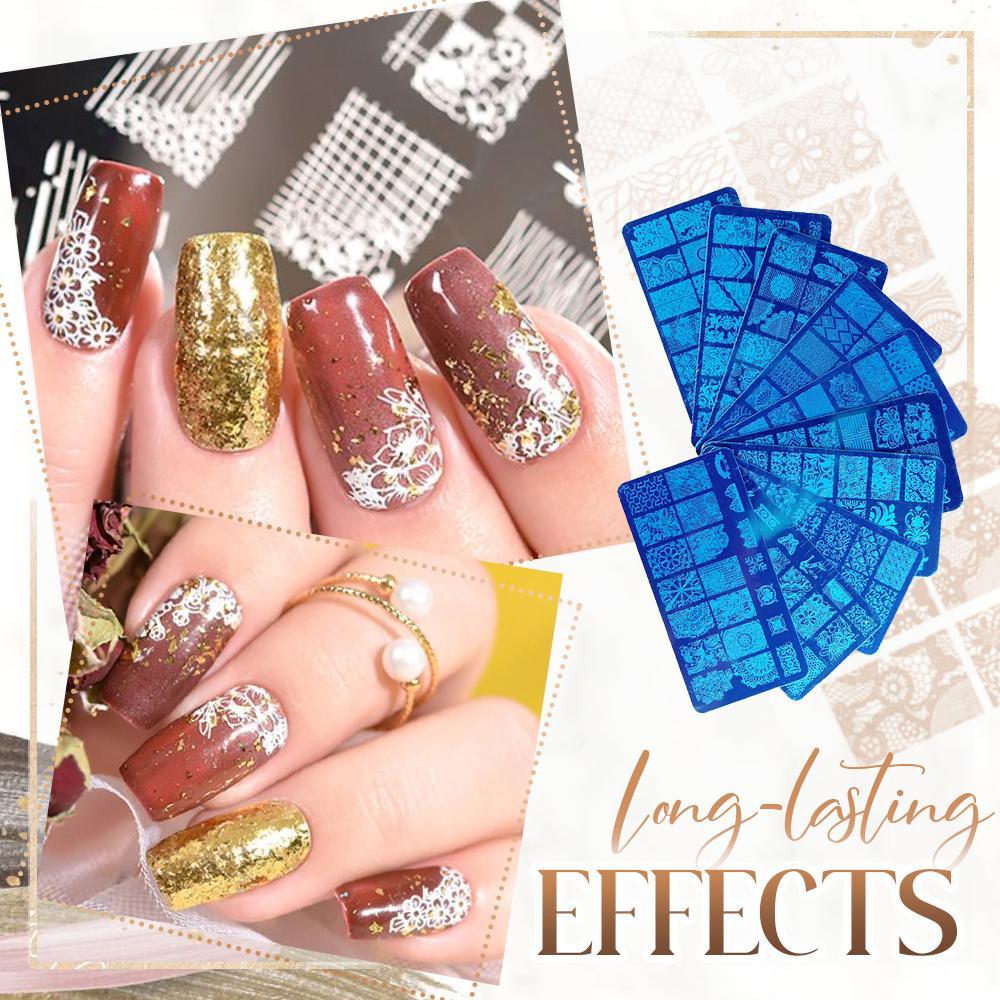 Nail Stamper Scraper Set (126 Styles)