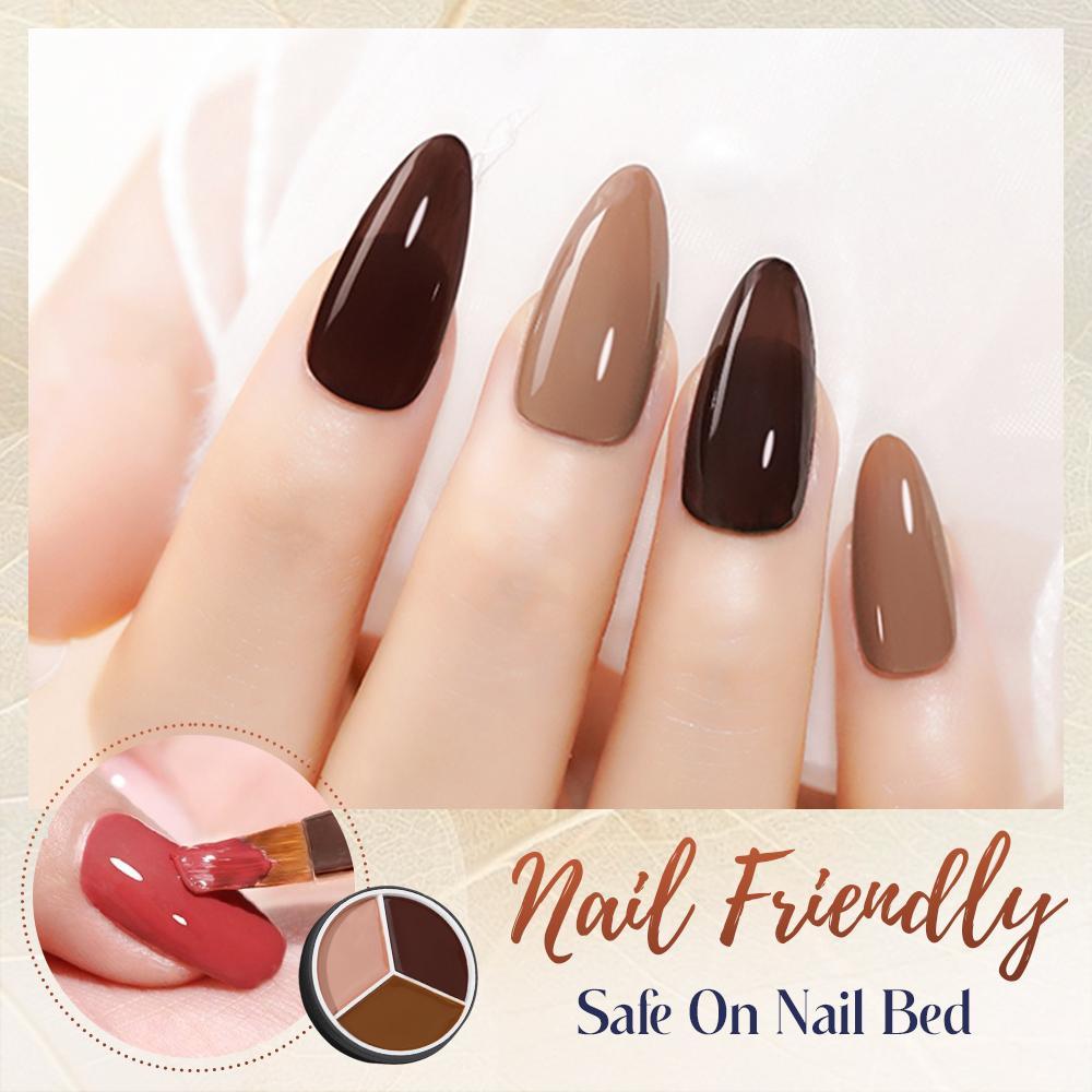 Tri Color Nail Gel Palette
