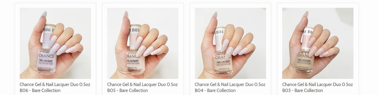 Revamp Your Nail Game with Cre8tion CHANCE Colors Bare Collection Soak Off Gel Polish (15 ml/.5oz)