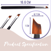 FrenchTip Oblique Nail Brush