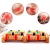 Wooden foot massage for therapy and relaxation