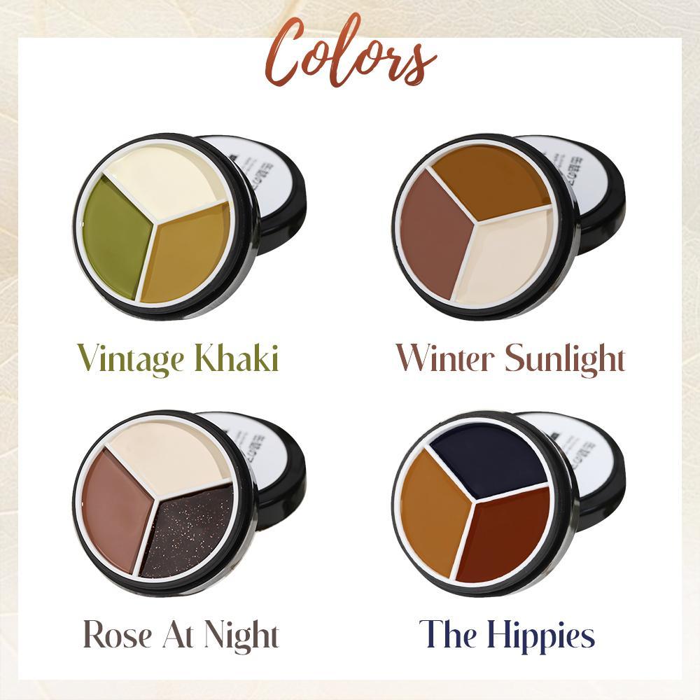 Tri Color Nail Gel Palette