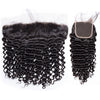 Load image into Gallery viewer, Brazilian Deep Wave Curly Hair Closure with Baby Hair&quot;? It&#39;s shorter and more concise while still conveying the essential information about the product.