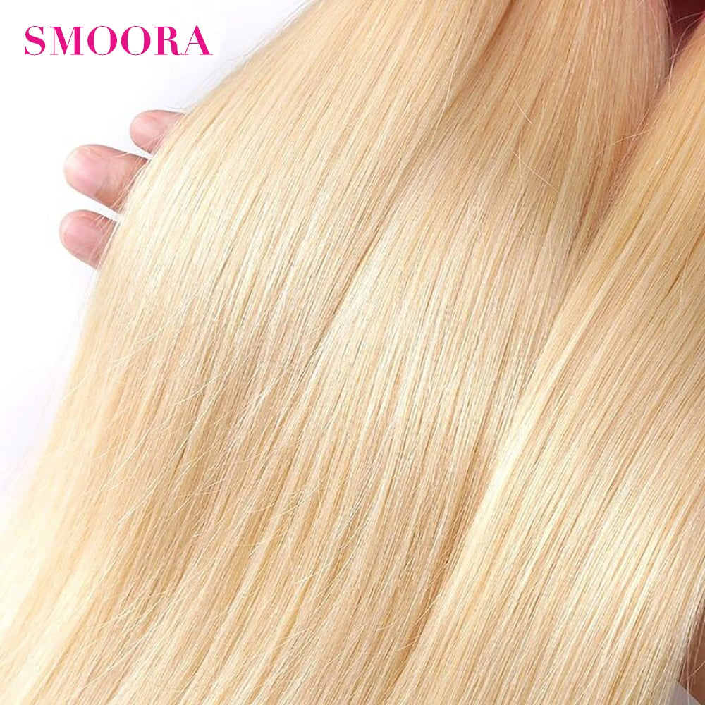 Honey Blonde Peruvian Hair Bundles - Lengths up to 40 Inches