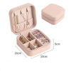 Versatile Rotating Jewelry Storage Box with Mirror