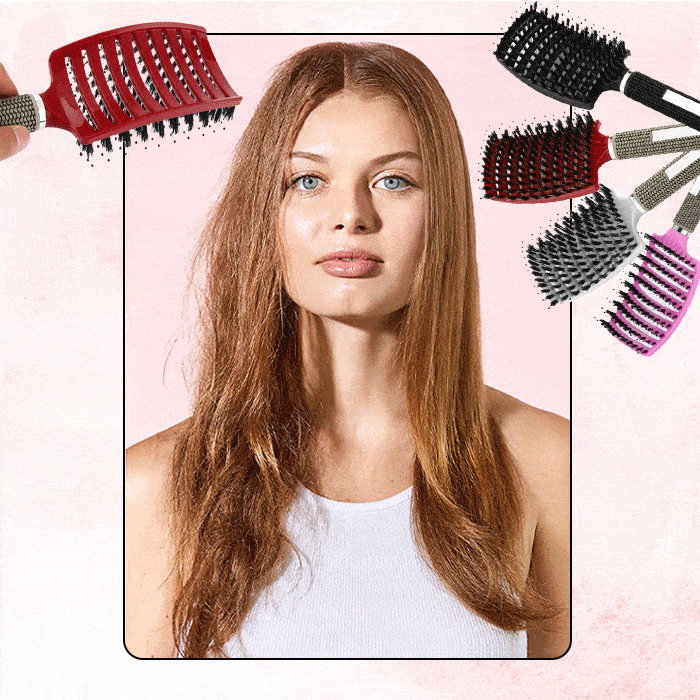Detangling Nylon Bristle Brush