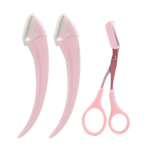 💎Buy 2 ,Get 1 FREE 💎Eyebrow Trimmer Set🌙Eyebrow Scissors With Comb